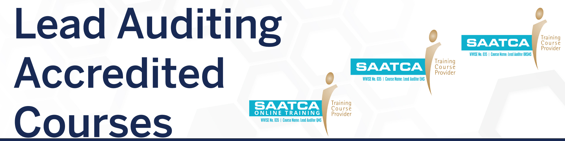 Lead Auditing Accredited Courses SAATCA